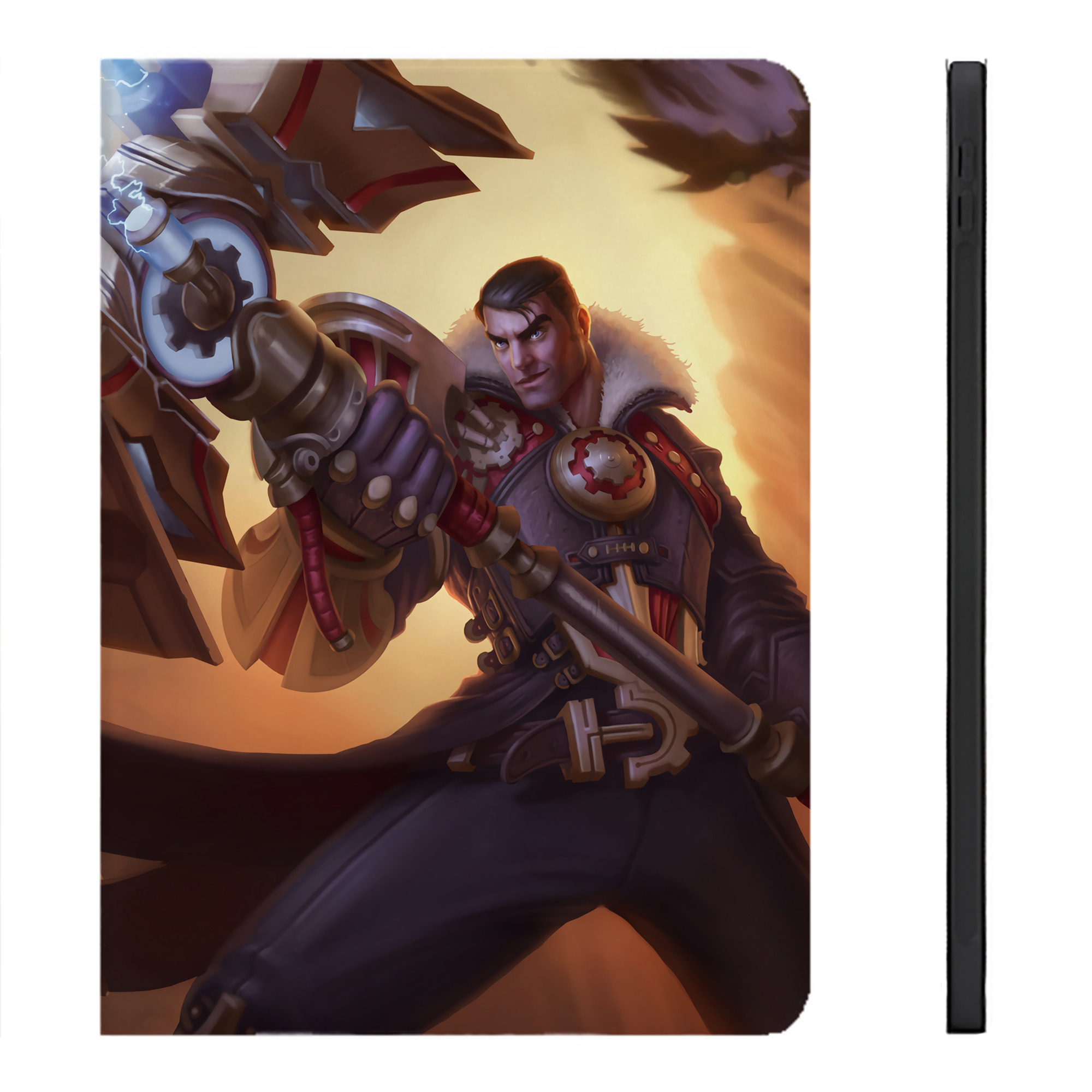 （画像用） リーグ・オブ・レジェンド League of Legends LOL IPadケース ペンホルダー付き ブックスタイルデザイン
